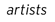 artists